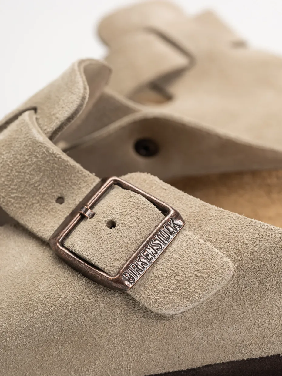 Birkenstock Flip-flops Boston Suede Leather Regular