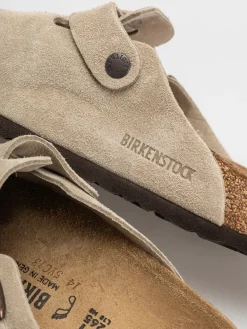 Birkenstock Flip-flops Boston Suede Leather Regular