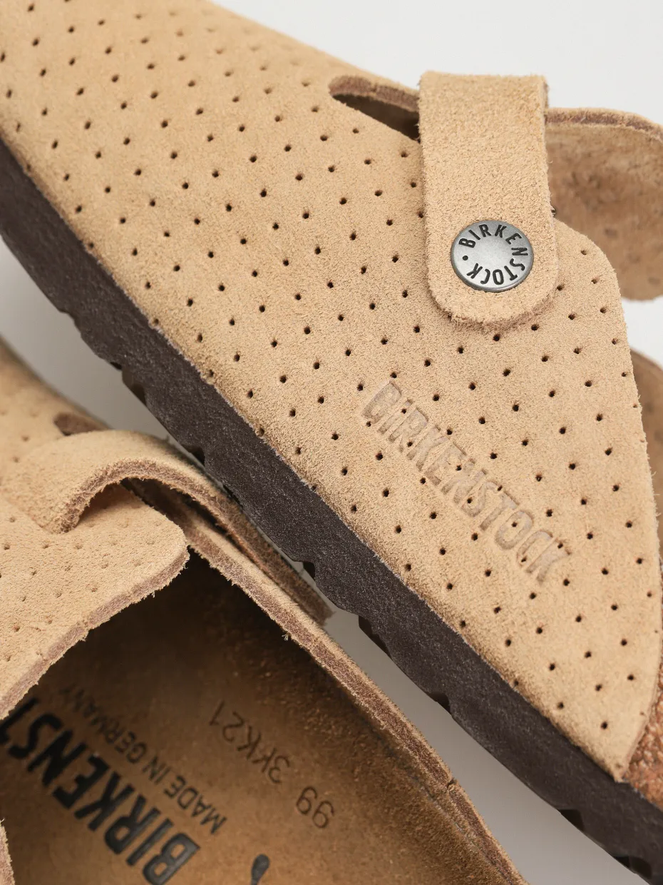 Birkenstock Flip-flops Boston Suede Embossed Narrow Wmn