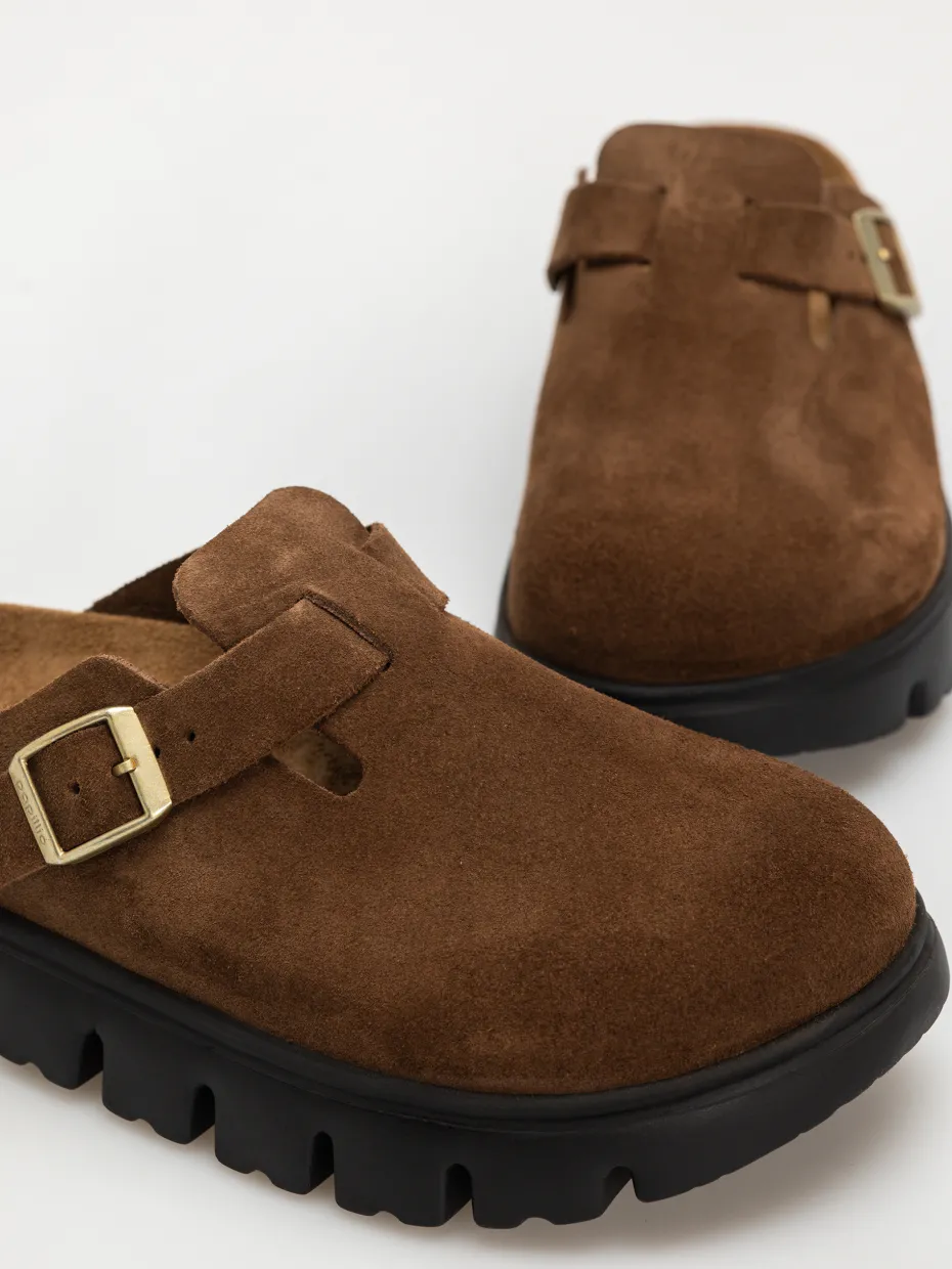 Birkenstock Flip-flops Boston Chunky Suede Narrow Wmn