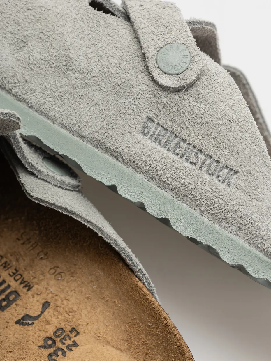 Birkenstock Flip-flops Boston Suede Leather Narrow Wmn