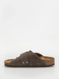 Birkenstock Flip-flops Kyoto Nubuck Suede Leather Narrow Wmn