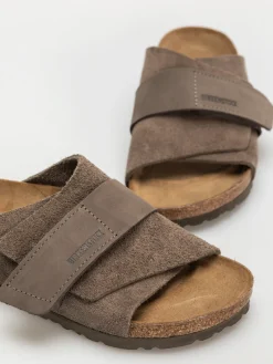 Birkenstock Flip-flops Kyoto Nubuck Suede Leather Narrow Wmn