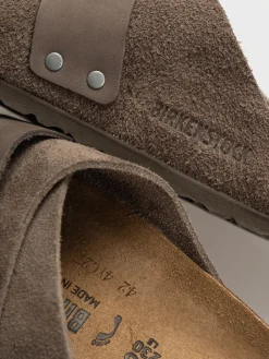 Birkenstock Flip-flops Kyoto Nubuck Suede Leather Narrow Wmn