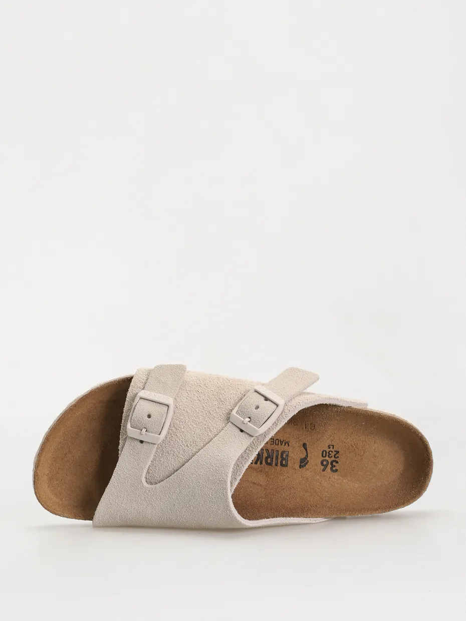 Birkenstock Flip-flops Zurich Suede Leather Narrow Wmn