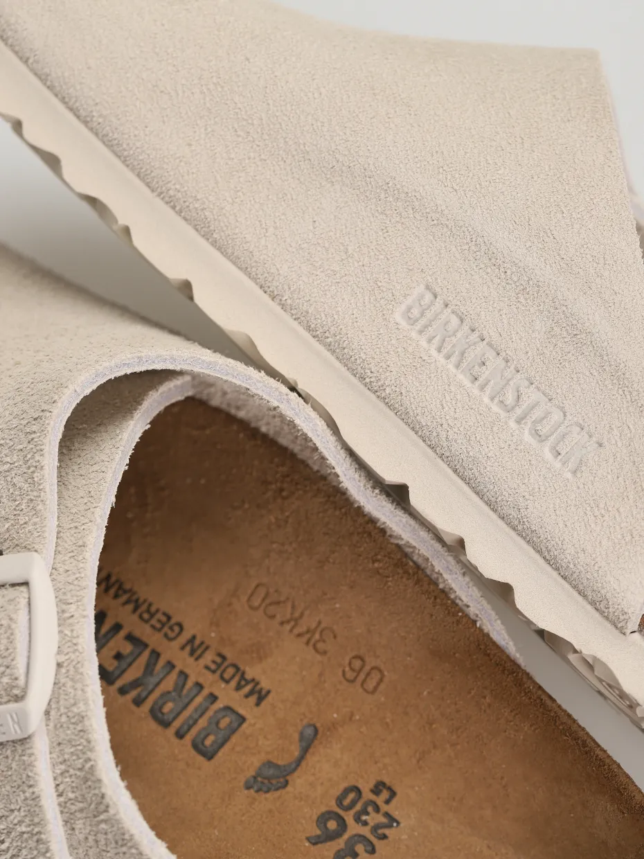 Birkenstock Flip-flops Zurich Suede Leather Narrow Wmn