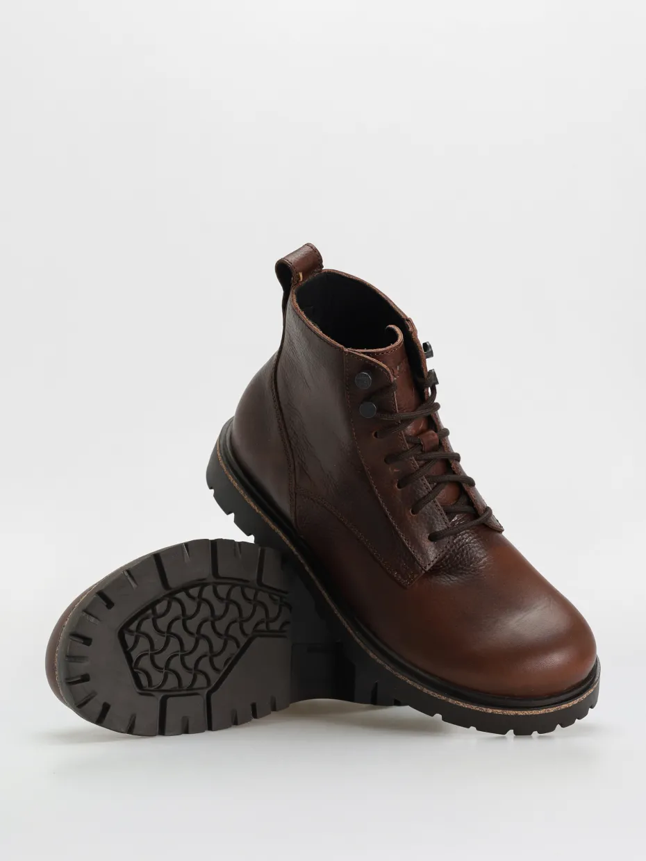 Birkenstock Highwood Lace Mid Natural Leather Regular Shoes