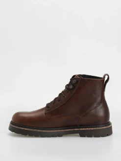 Birkenstock Highwood Lace Mid Natural Leather Regular Shoes