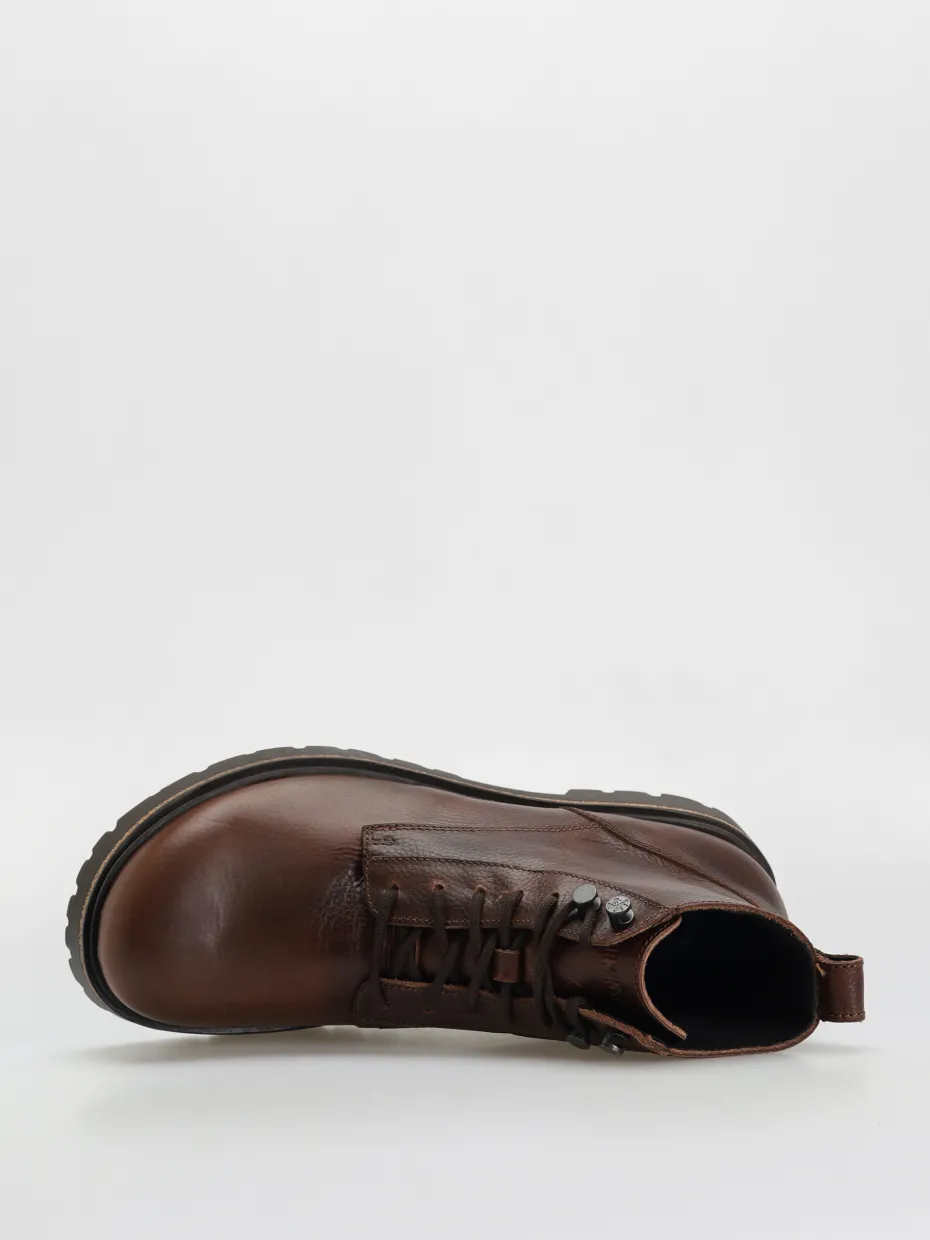 Birkenstock Highwood Lace Mid Natural Leather Regular Shoes