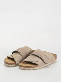 Birkenstock Kyoto Nubuck Suede Leather Narrow Wmn Flip-flops