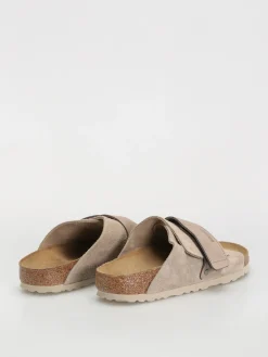 Birkenstock Kyoto Nubuck Suede Leather Narrow Wmn Flip-flops