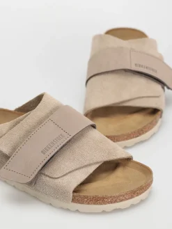 Birkenstock Kyoto Nubuck Suede Leather Narrow Wmn Flip-flops