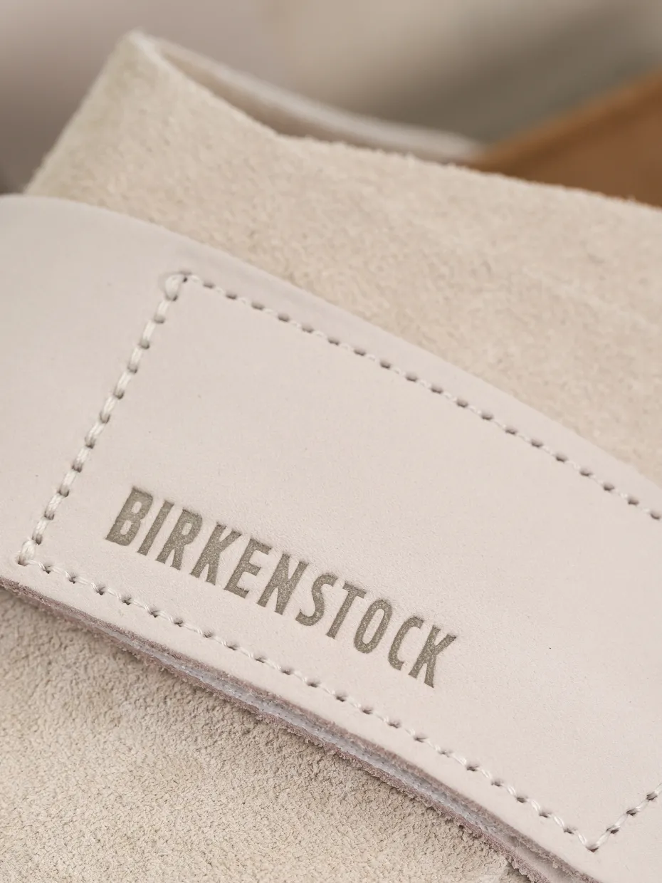 Birkenstock Kyoto Nubuck Suede Leather Narrow Wmn Flip-flops