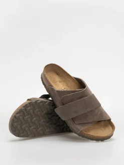 Birkenstock Kyoto Nubuck Suede Leather Regular Flip-flops