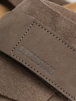Birkenstock Kyoto Nubuck Suede Leather Regular Flip-flops