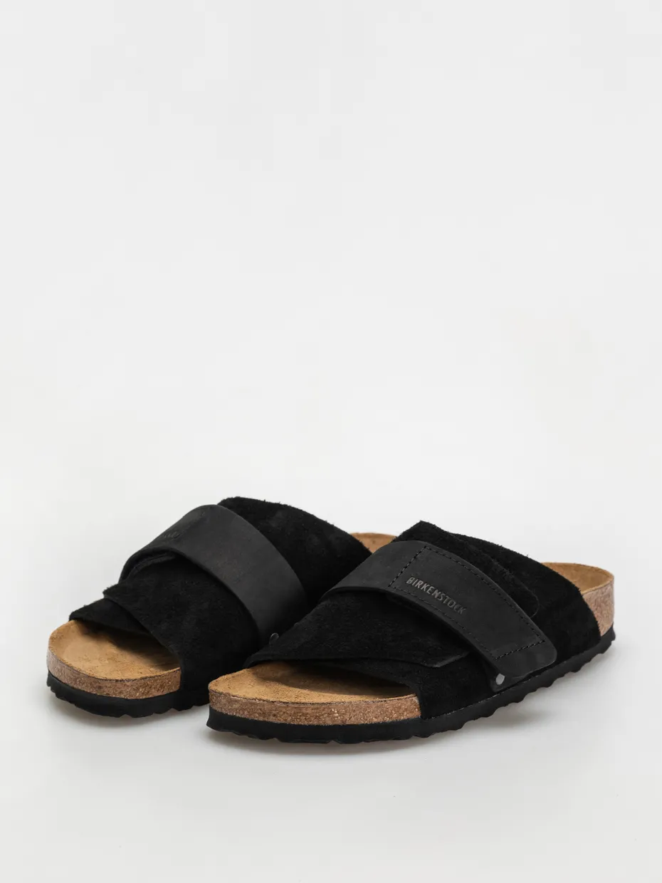 Birkenstock Kyoto Nubuck Suede Leather Narrow Wmn Flip-flops
