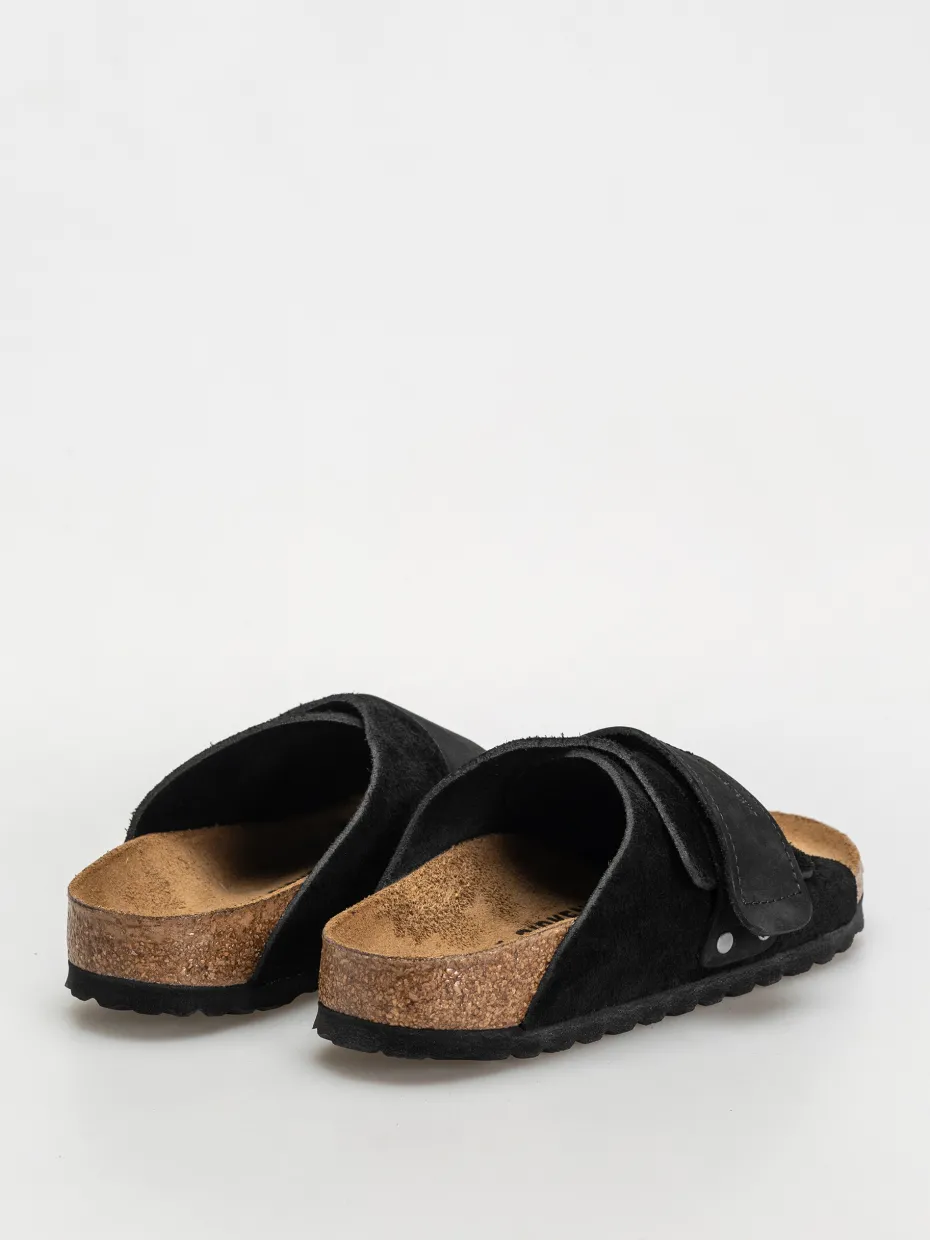 Birkenstock Kyoto Nubuck Suede Leather Narrow Wmn Flip-flops