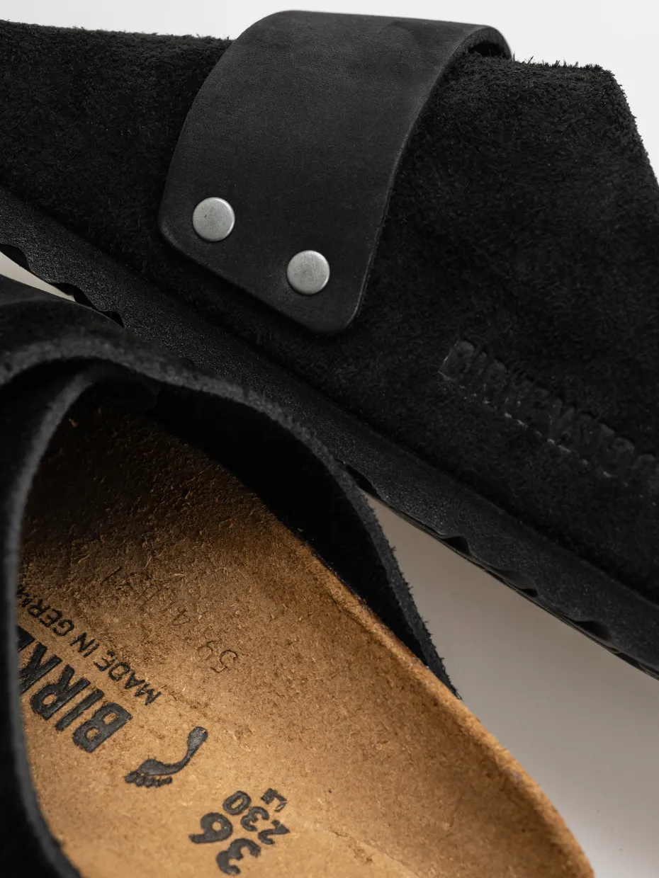 Birkenstock Kyoto Nubuck Suede Leather Narrow Wmn Flip-flops
