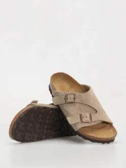 Birkenstock Zürich Suede Leather Narrow Wmn Flip-flops