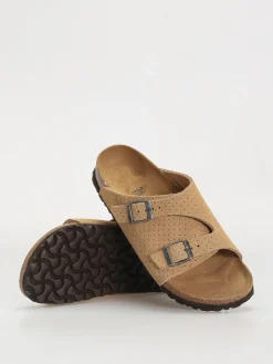 Birkenstock Zurich Suede Embossed Narrow Wmn Flip-flops