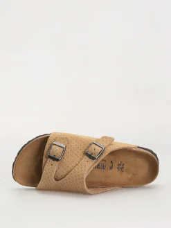 Birkenstock Zurich Suede Embossed Narrow Wmn Flip-flops