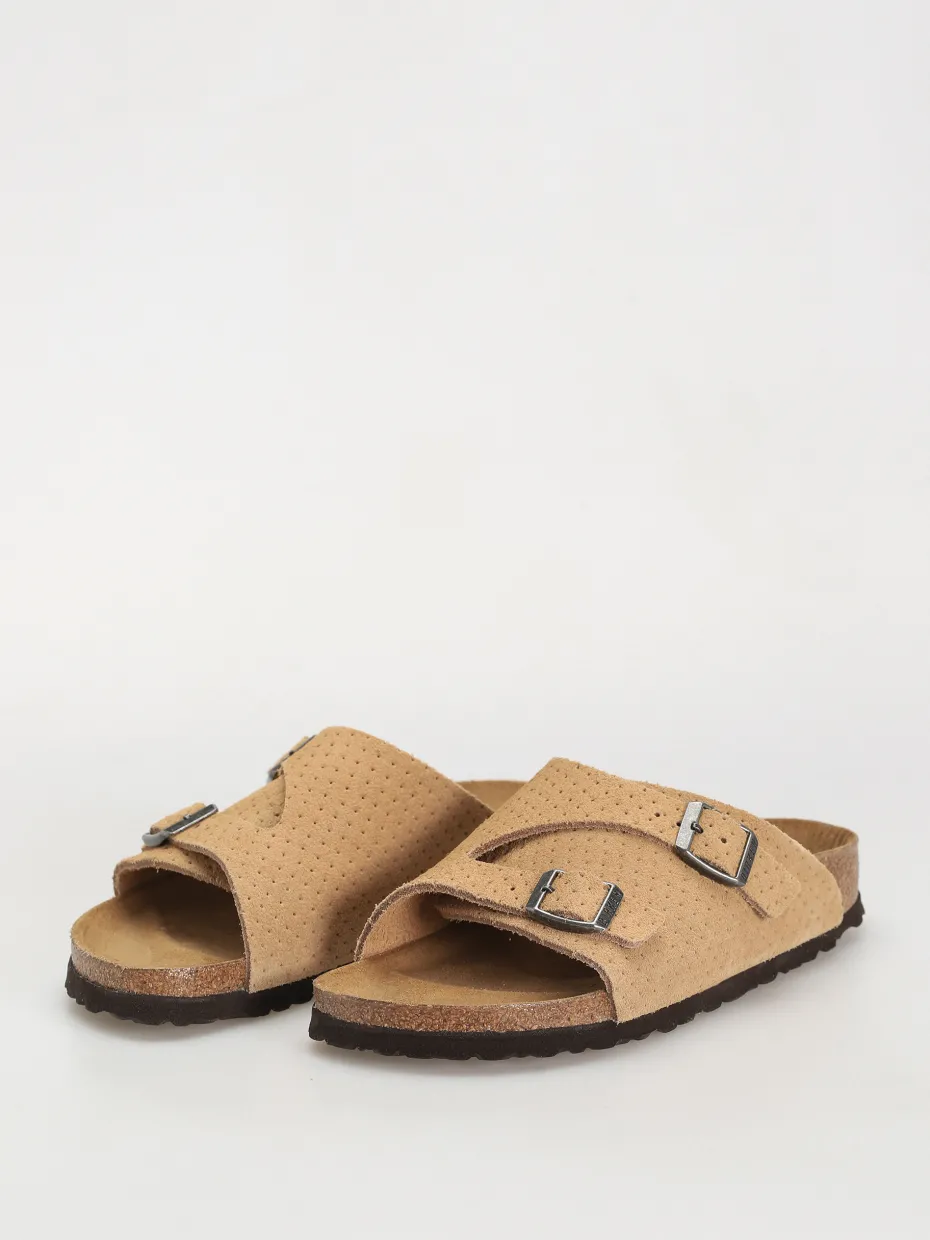 Birkenstock Zurich Suede Embossed Narrow Wmn Flip-flops