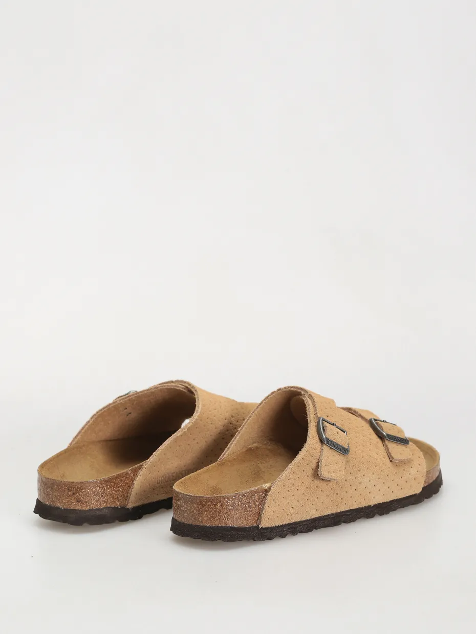 Birkenstock Zurich Suede Embossed Narrow Wmn Flip-flops