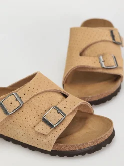 Birkenstock Zurich Suede Embossed Narrow Wmn Flip-flops