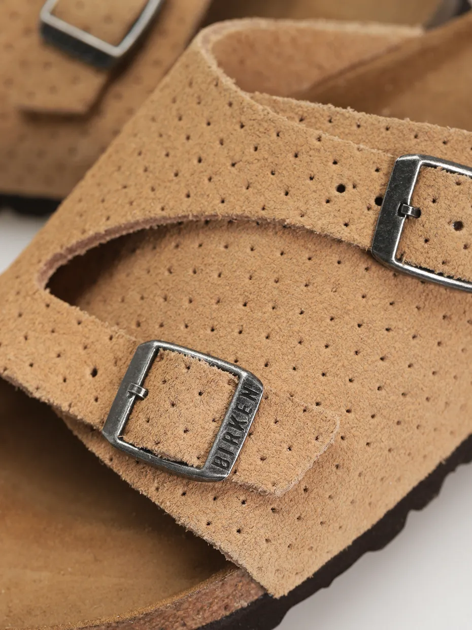 Birkenstock Zurich Suede Embossed Narrow Wmn Flip-flops