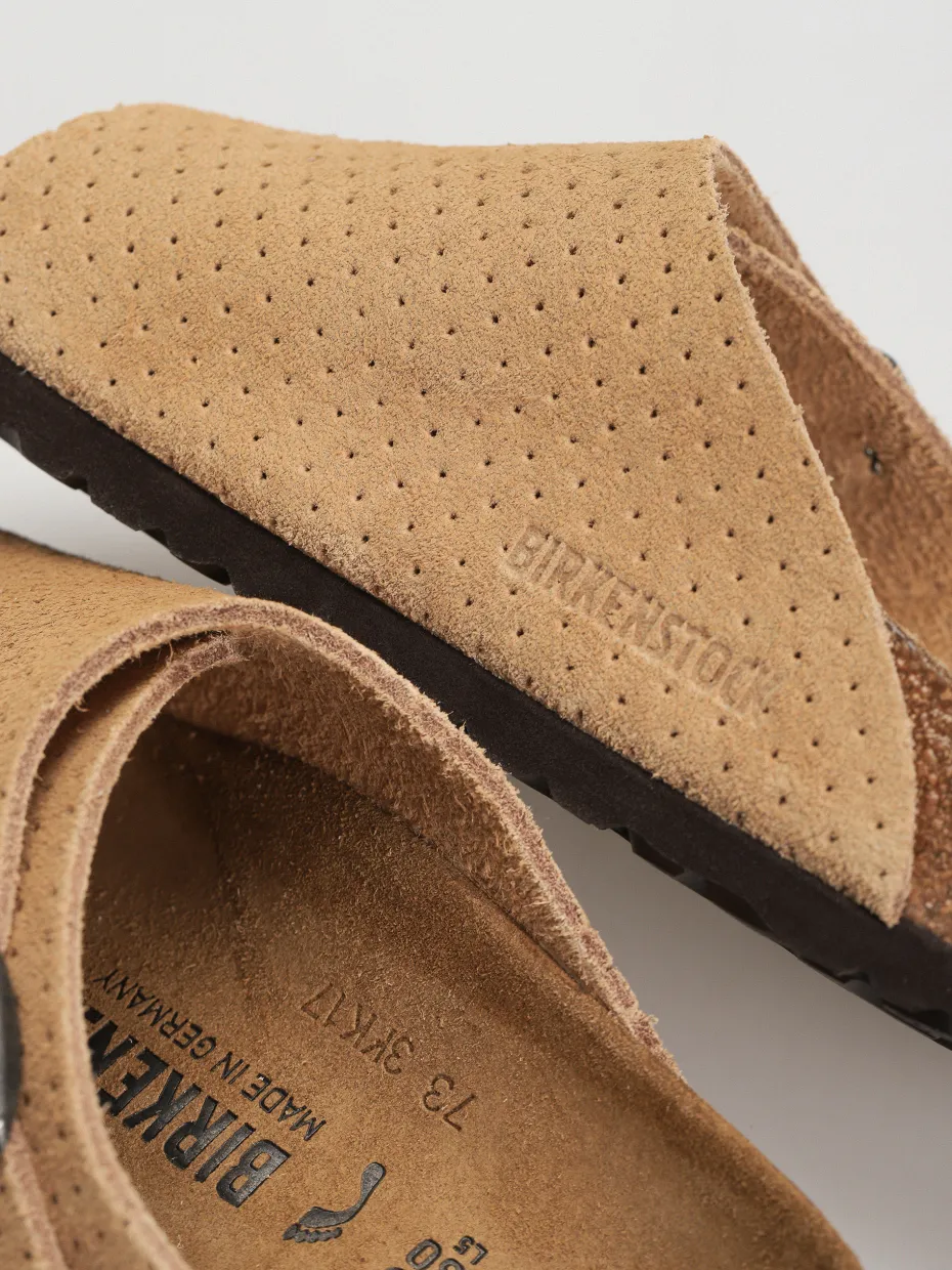 Birkenstock Zurich Suede Embossed Narrow Wmn Flip-flops