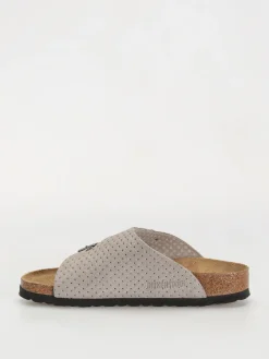 Birkenstock Zurich Suede Embossed Narrow Wmn Flip-flops