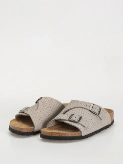 Birkenstock Zurich Suede Embossed Narrow Wmn Flip-flops