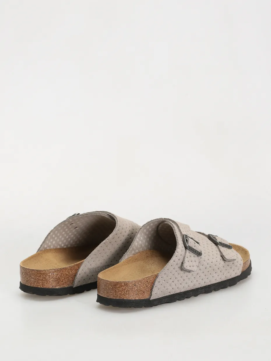Birkenstock Zurich Suede Embossed Narrow Wmn Flip-flops