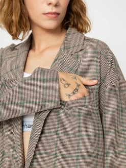 Brixton Axl Oversized Blazer Jacket Wmn