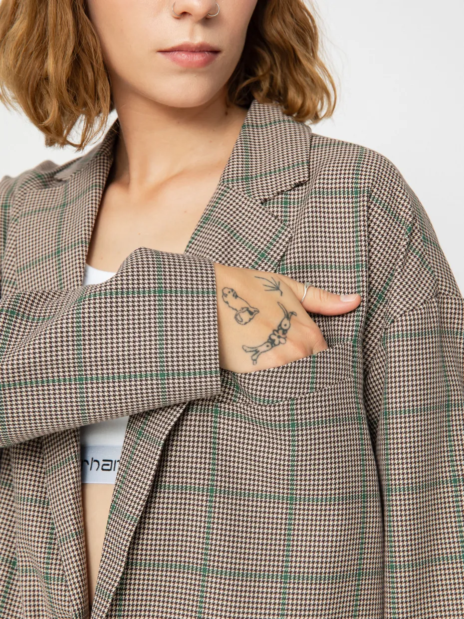 Brixton Axl Oversized Blazer Jacket Wmn