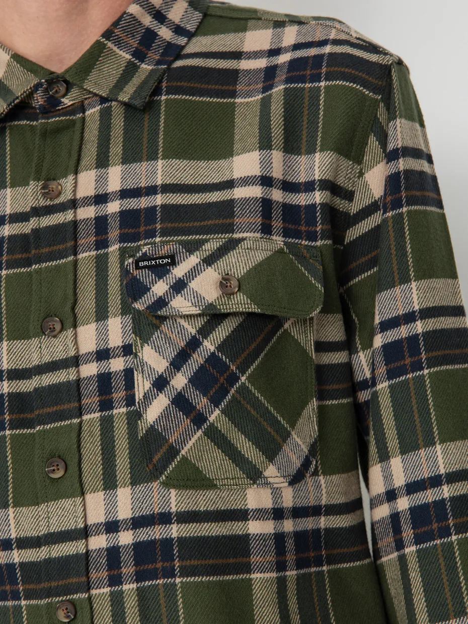 Brixton Bowery Flannel Ls Shirt