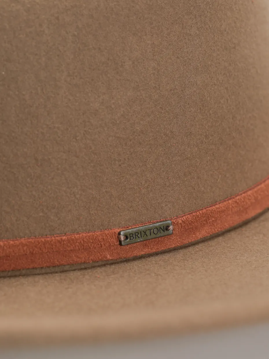 Brixton Brenton Convertabrim Fedora Hat