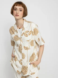 Brixton Bunker Garden Floral Bf Shirt Wmn