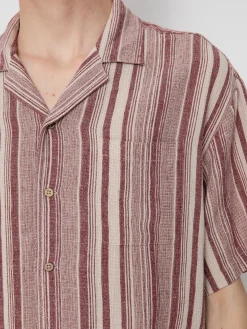 Brixton Bunker Seersucker Shirt