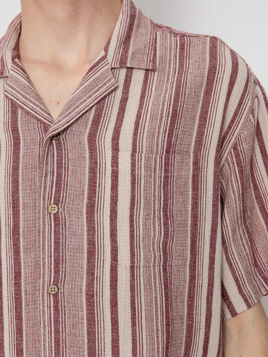 Brixton Bunker Seersucker Shirt