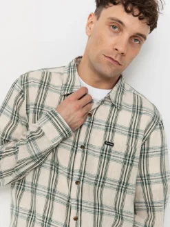 Brixton Charter Linen Blend Ls Shirt