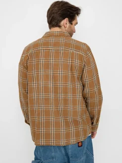 Brixton Charter Linen Blend Ls Shirt