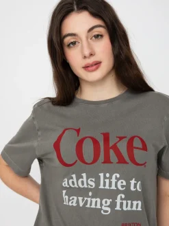 Brixton Coca-Cola Having Fun Vintage T-shirt Wmn