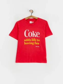 Brixton Coca-Cola Having Fun Vintage T-shirt Wmn