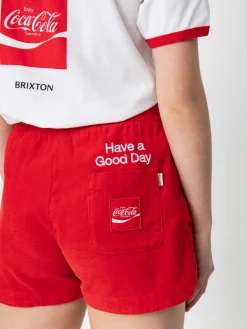 Brixton Coca-Cola Runner Shorts Wmn