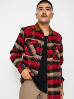 Brixton Coors Bowery Stretch Flannel Ls Shirt