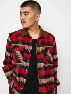 Brixton Coors Bowery Stretch Flannel Ls Shirt