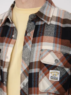 Brixton Coors Pow Bowery Flannel Ls Shirt