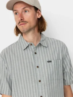 Brixton Cru Oxford Stripe Shirt