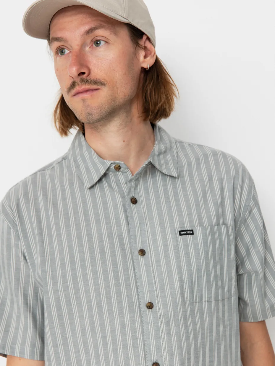 Brixton Cru Oxford Stripe Shirt